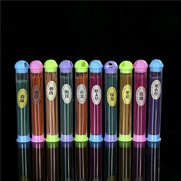 

50pcs indoor natural incense burner sticks sleep health stick aroma air freshener sandalwood rose fragrance lamps