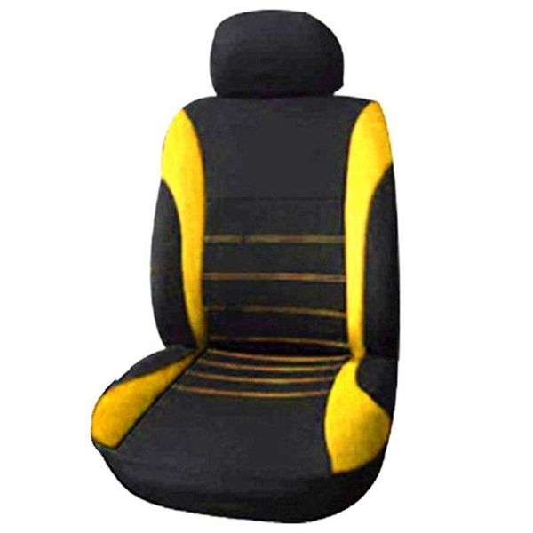 

front car seat covers airbag ready sport bucket , 2-piece set