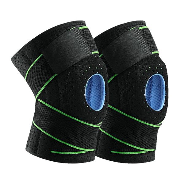

elbow & knee pads 2pcs pain adjustable compression workout brace cycling pad sport running with side stabilizers arthritis, Black;gray
