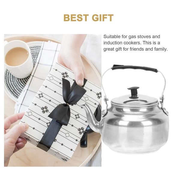 

spoons 1pc durable aluminium alloy water kettle home teapot anti-scald handle