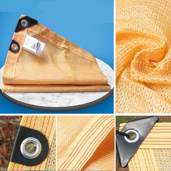

shade beige anti-uv hdpe sunshade net greenhouse plant shelter cover balcony privacy nets outdoor swimming pool awning car shading