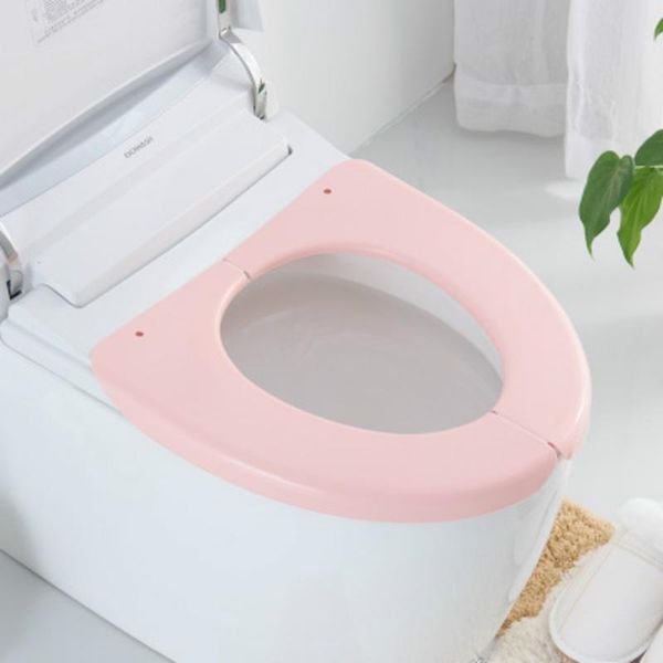 

plastic toilet seat cover cushion thickened waterproof foldable covers
