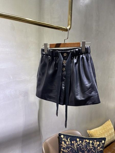 

men's shorts draw string of fund 2021 autumn winters lederhosen 0828, White;black