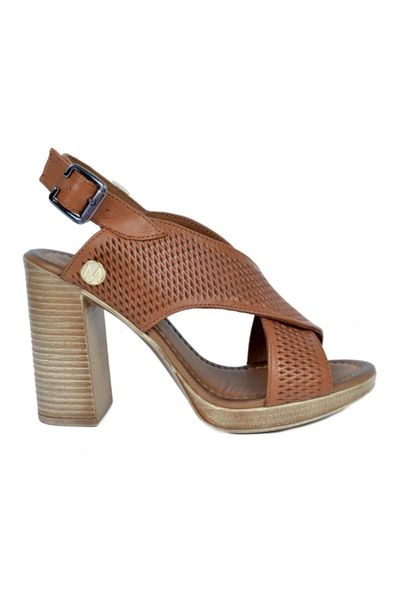 

women's leather sandals 3510, Black