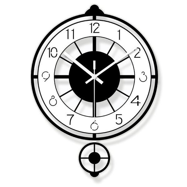 

wall clocks clock living room fashion swing hanging table bedroom creative nordic home mute wy527