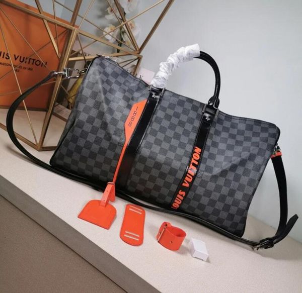 

travel body bandoulire 45cm designer bag men handbags iconic luxury handles shoulder bags totes cross n40166 bag clutches keepall eveni