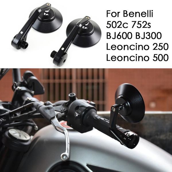 

motorcycle rearview mirror retroreflector for benelli 502c 752s bj600 bj300 leoncino 250 leoncino500 mirrors