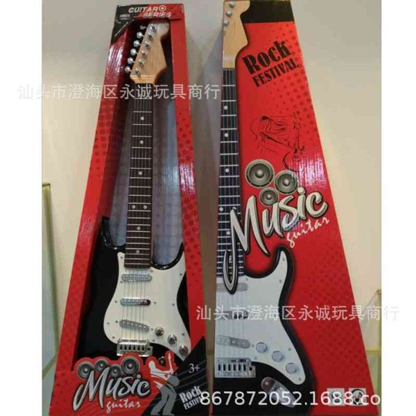

3713 children's simulation instrument can play electric tuba six string guitar, basco educational toys