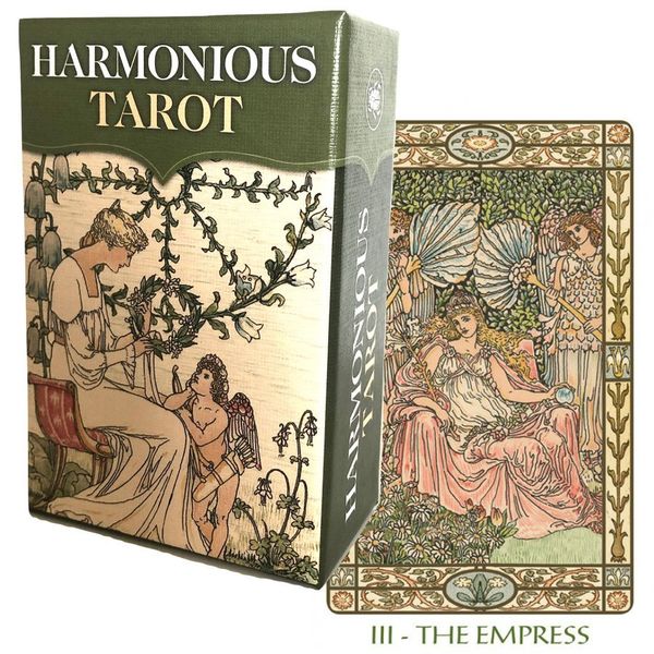 

mini harmonious card original edition cards oracles board game tarot deck for divination with guidebook
