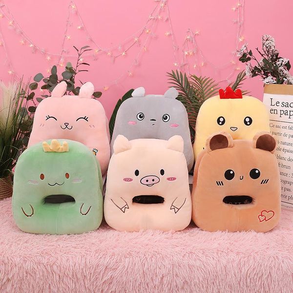 

cushion/decorative pillow office nap multifunctional cartoon lying sleeping plush cute animal adu