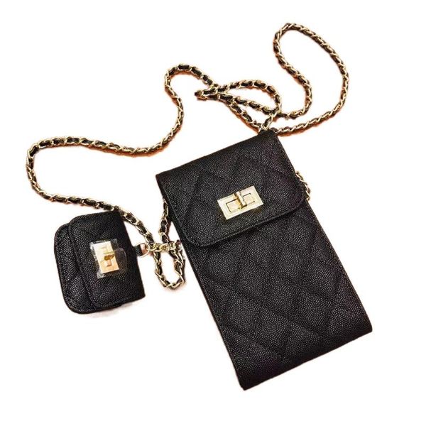 

evening bags mini bag female 2021 summer trendy net red rhombus chain leather messenger mobile phone