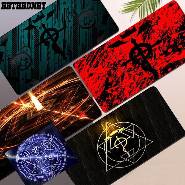 

mouse pads & wrist rests bbthbdnby full metal alchemist brotherhood anime comfort mat gaming mousepad rubber pc computer