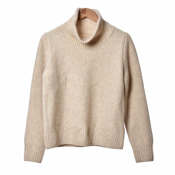 

women's sweaters mohair sweater 2021 spring / summer style elegant woven pullover beige, White;black