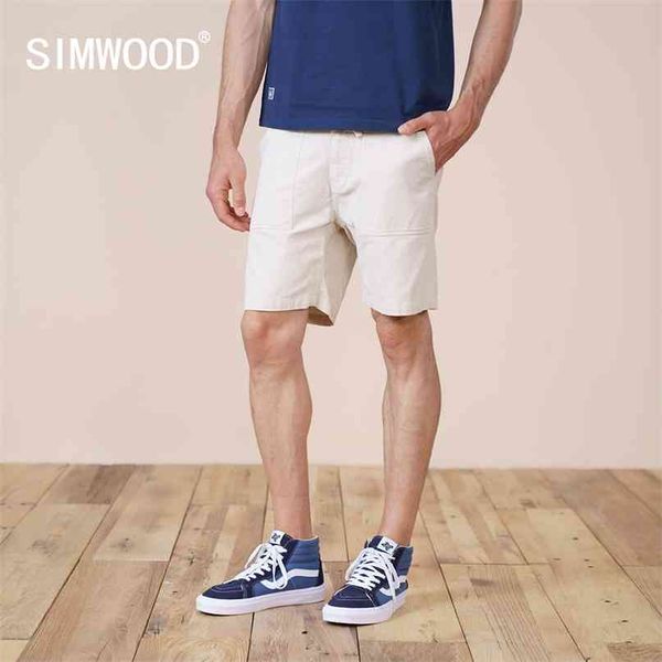 

summer corduroy shorts men casual drawstring plus size brand clothing sj130045 210713, White;black