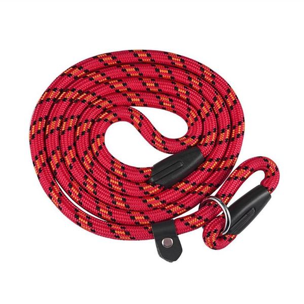

dog collars & leashes light training leash chew resistant nylon ergonomic anti slip grip traction rope durable easy to control