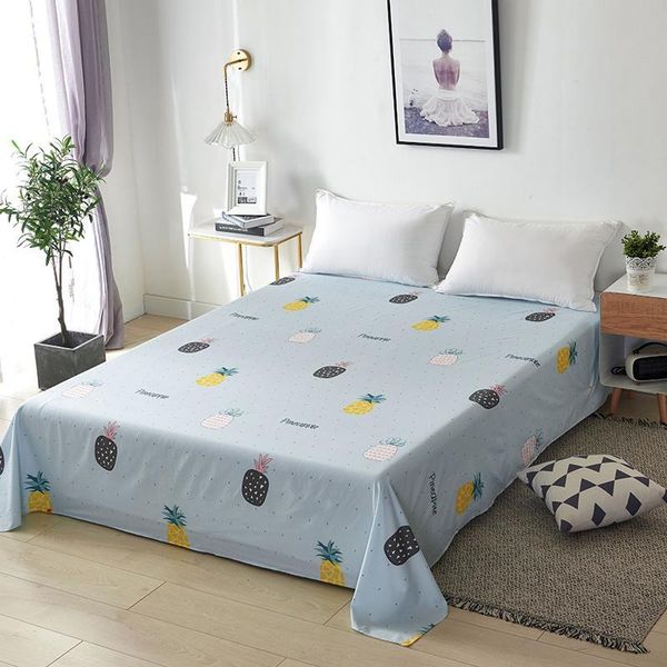 

sheets & sets home bed linen sheet double single printed mattress cover flat children cartoon bedsheets special offer king full size