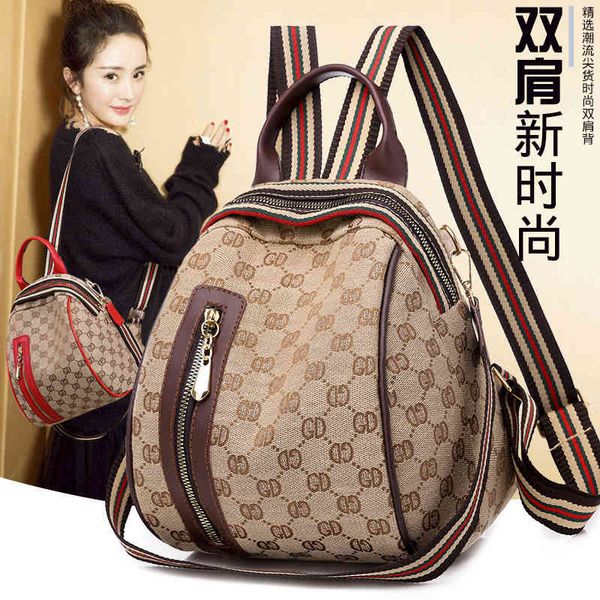 

luxury designer backpack new fashion women's bag oxford spinning student large capacity travel