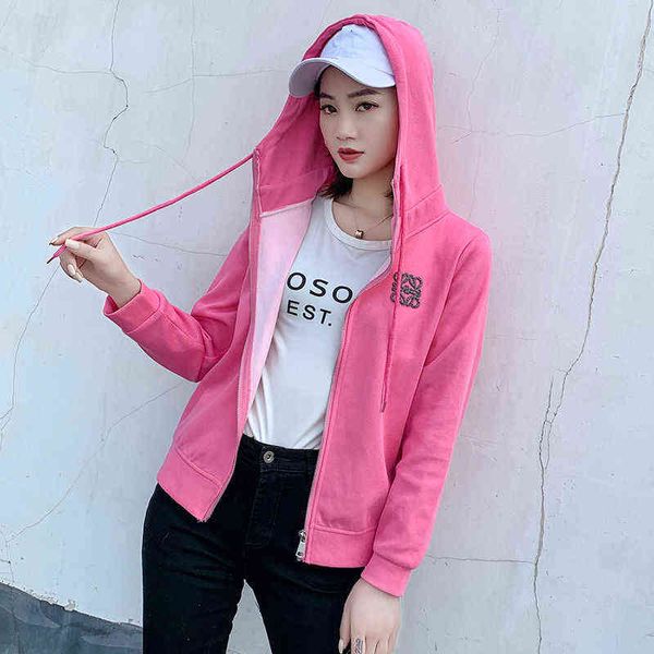 

jacket women's short 2021 new korean wide spring and autumn versatile jacket thin knitted baseball shirt student fashion, Black;brown