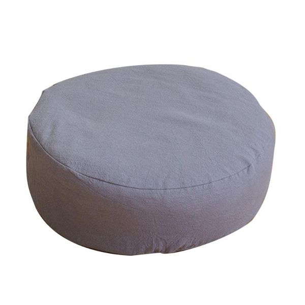 

cushion/decorative pillow office round filled washable soft zippered solid support yoga meditation cushion with buckwheat chair mat comforta