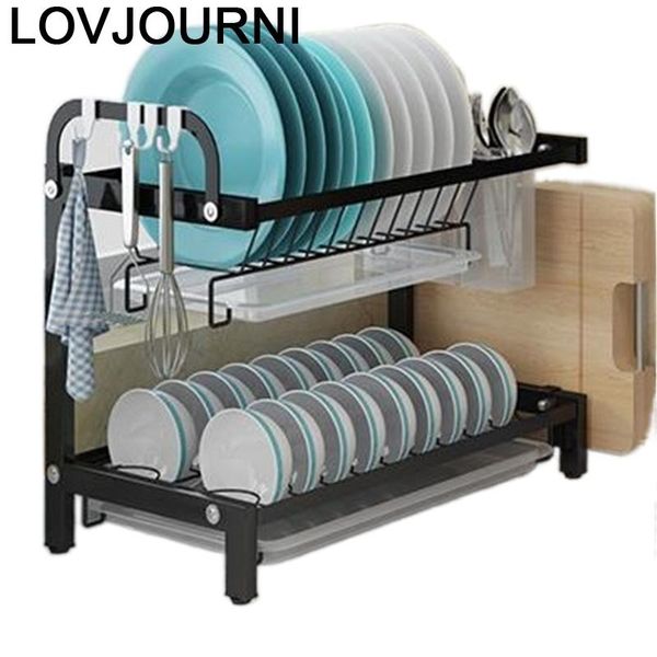 

organisateur accessories drainer escurreplatos organizer stainless steel dish mutfak cozinha cocina kitchen storage rack holder & organizati