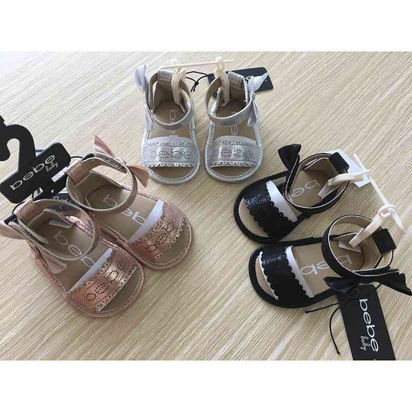 

new non slip 0-1 year old soft sole walking baby shoes sandals, Black;red