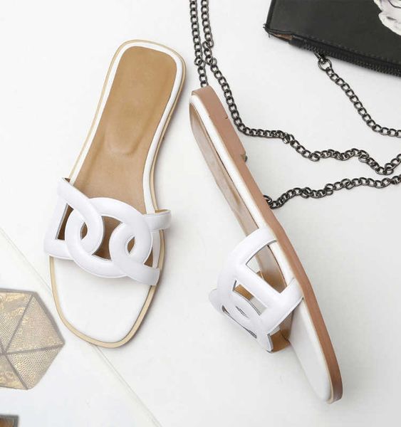 

women's shoes new travel baida zhenpih sandals summer fashion wear flat bottomed beach lady zlh, Black