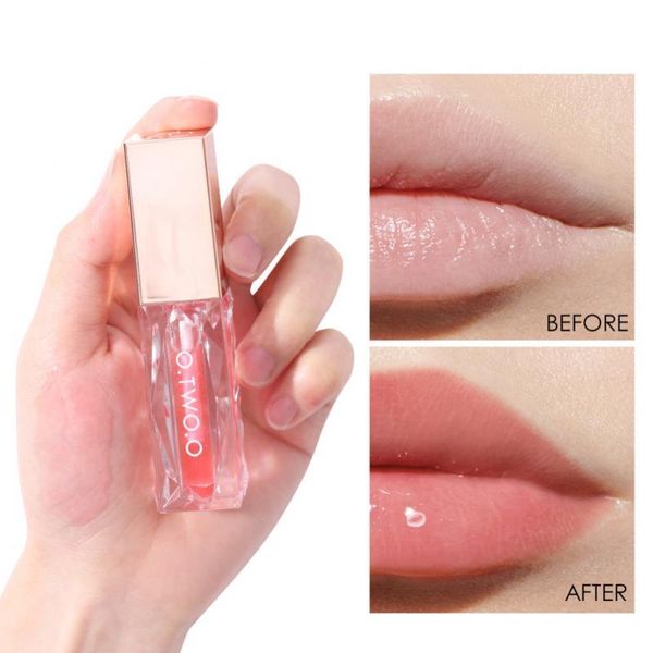 

lip gloss 1pc moisturizing oil transparent glass water makeup glaze cosmetics care tslm