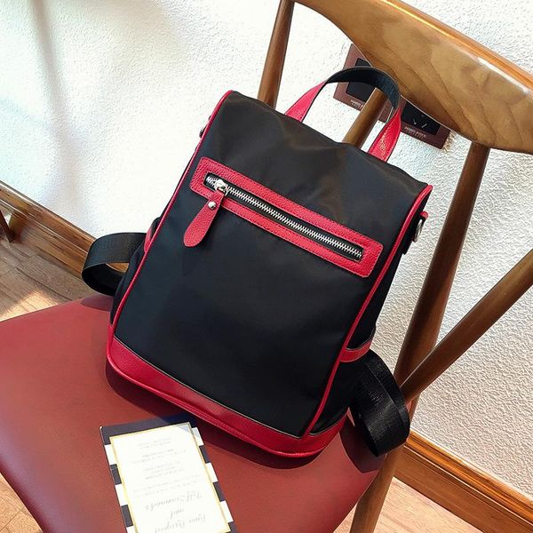 

backpack 2021 fashion solid color multi-purpose anti-theft travel shoulder bag