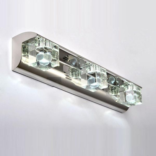 

washroom crystal bathroom wall lights laser inside apple design jewel box mirror front lamp wholesale light lamps