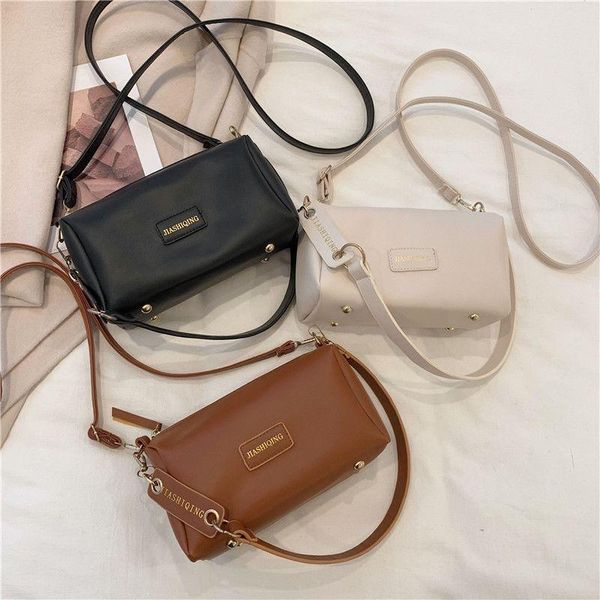 

evening bags shoulder bag female designer women crossbody handbag purse retro pillow chain zipper pu leather simple fashion 2021