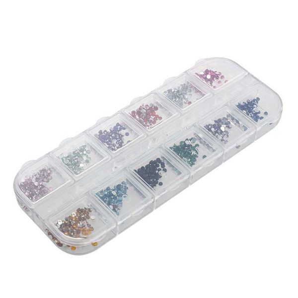 

nail art kits 1800 acrylic uv gel tips glitter rhinestone decoration