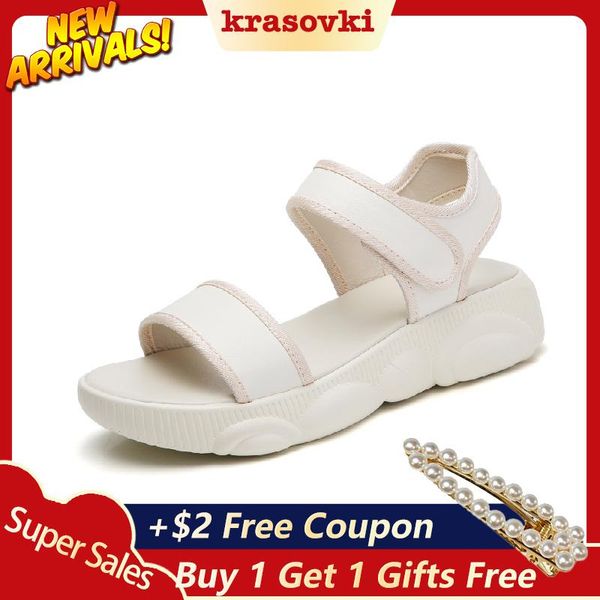 

dress shoes krasovki sandal women summer fashion korean edition student drop breathable flat bottom leisure solid, Black