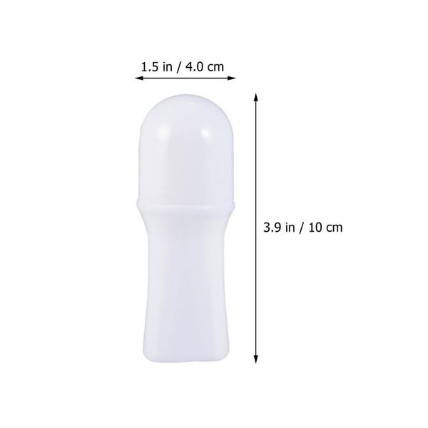 

storage bottles & jars 15pcs refillable roller essential oils containers (50ml)
