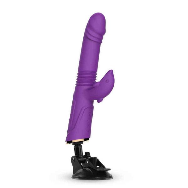 Nxy Vibradores Xise 2022 Ricky Telescópico Vibrador Vibrador Hand-Free Clitóris Estimulação Vagina G-Spot Sexo Sexo Brinquedo de Feminino 0105