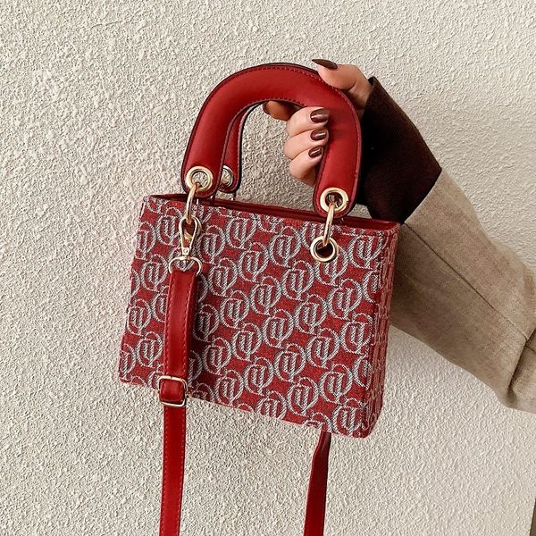 

new handbags bag women's handbag fashion style versatile net red hand bag high-grade sense one shoulder messenger purse evening ladies