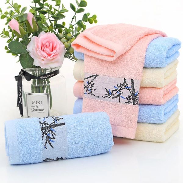 

towel bamboo fiber thickened soft absorbent wash cloth beauty