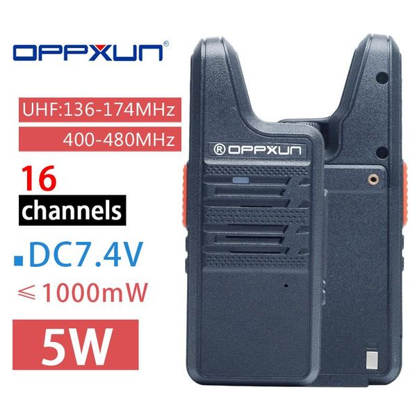 

opx005 portable mini frs walkie talkie charging two way radio station transceiver el/ restaurant bfc9