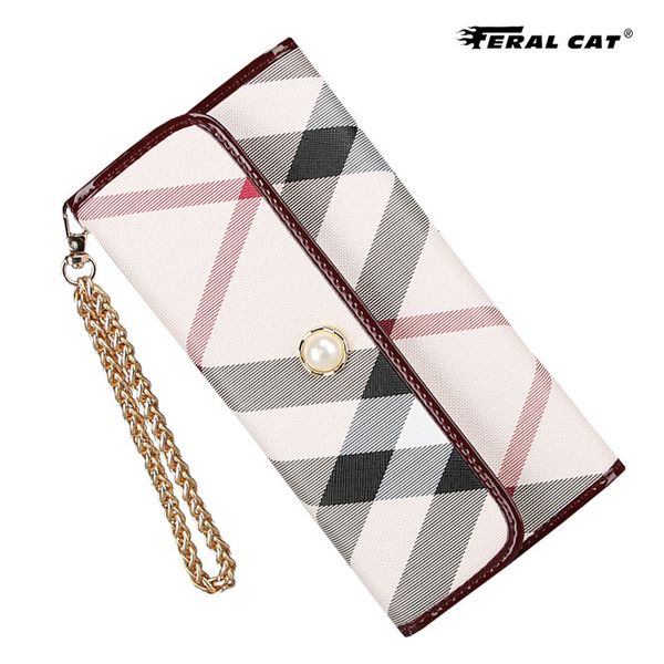 

wallet women's medium and long, Red;black