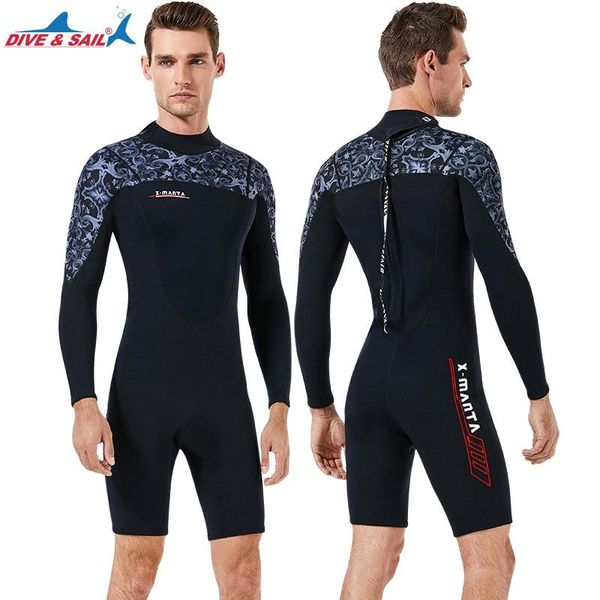 

men women's wetsuits thermal suit sleeves 1.5mm neoprene youth adult's diving swimming snorkeling surfing scuba jumpsuit warm one-