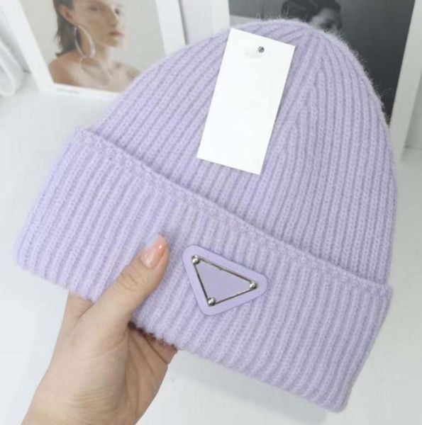 

luxury knitted hat designer beanie cap mens fitted hats cashmere letters casual skull caps outdoor fashion 15 colors loving_glasses 18, Blue;gray