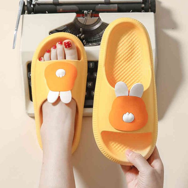 

girl slipper summer indoor home couple soft bottom bathroom anti-skid bath lovely cartoon sandal man