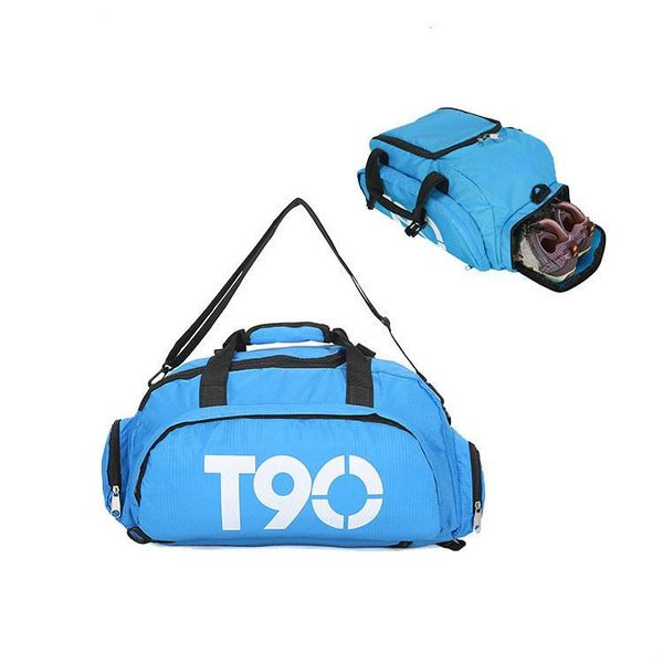 

duffel bags men travel fashion sports gym bag for teenager women multifunctional shoulder hand waterproof short trip duffle