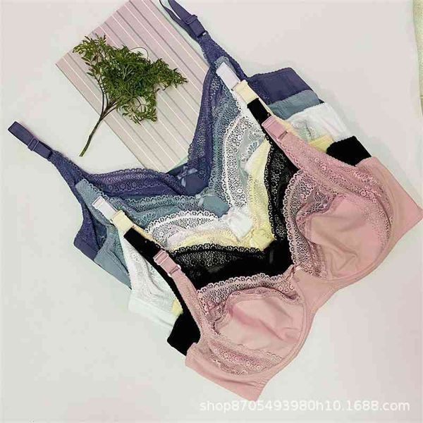 

large size underwear, deep v lace, side up bra, bra, Black;white