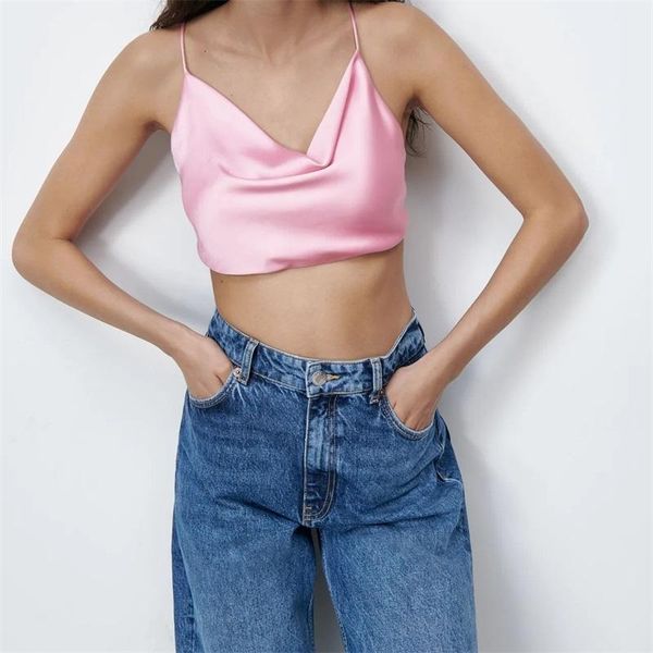 

women 2021 fashion solid summer sleeveless belt female beach tank tied lace-up cami streetwear women's tanks & camis, White