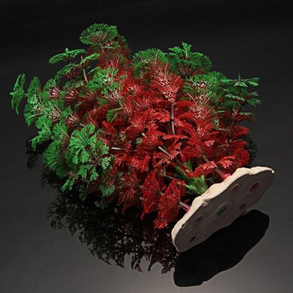 

plastic artificial plant water grass aquarium fish tank ornament decoration 50jd decorations