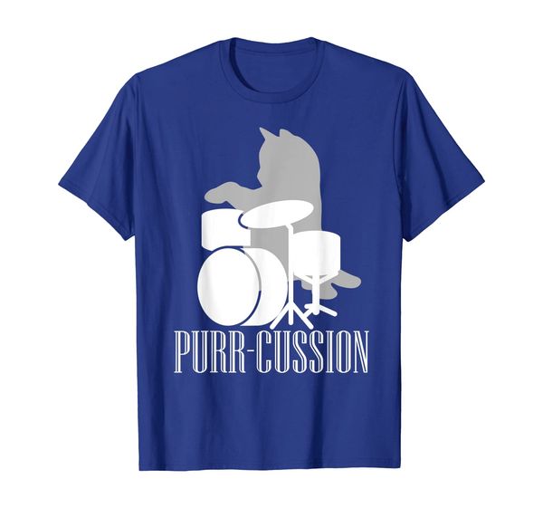 

Purr-cussion Funny Cat Drummer Gift Shirt, Mainly pictures
