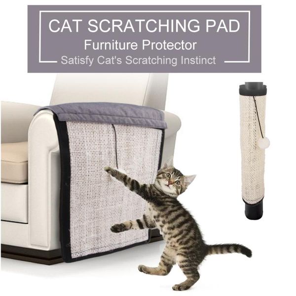 

cat beds & furniture scratcher scratch pad nail trim protector anti-scratch training deterrent
