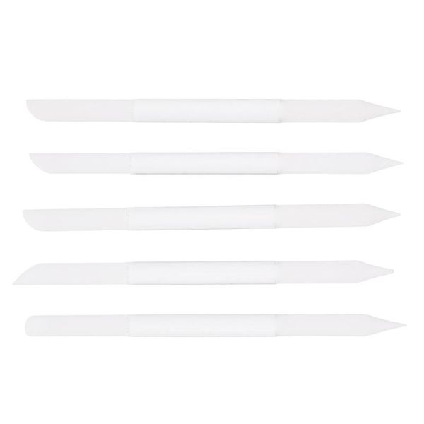 

nail files 5pcs crystal glass file manicure pedicure cuticle remover set