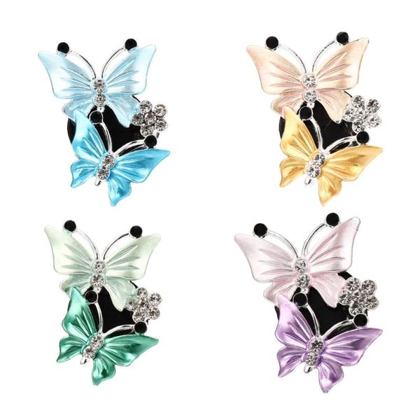 

4pcs unique car clips butterflies designed vent perfume clamp air freshener