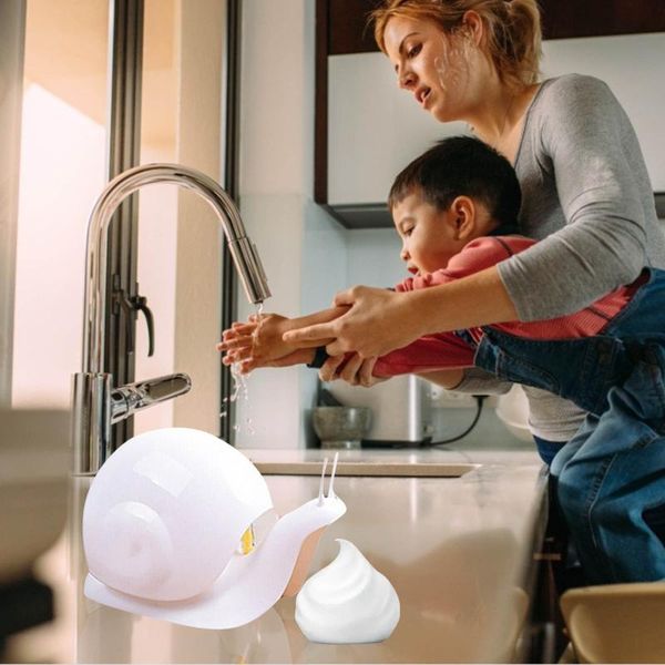 

liquid soap dispenser 120 ml creative snail facial cleanser organize bottle cosmetics storage bottles shampoo body wash lotion